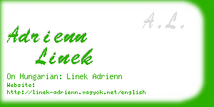 adrienn linek business card